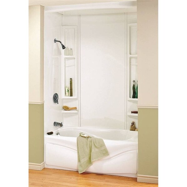 Maax Tub Surround 5Pc White 80In 101595000129000 Zoro